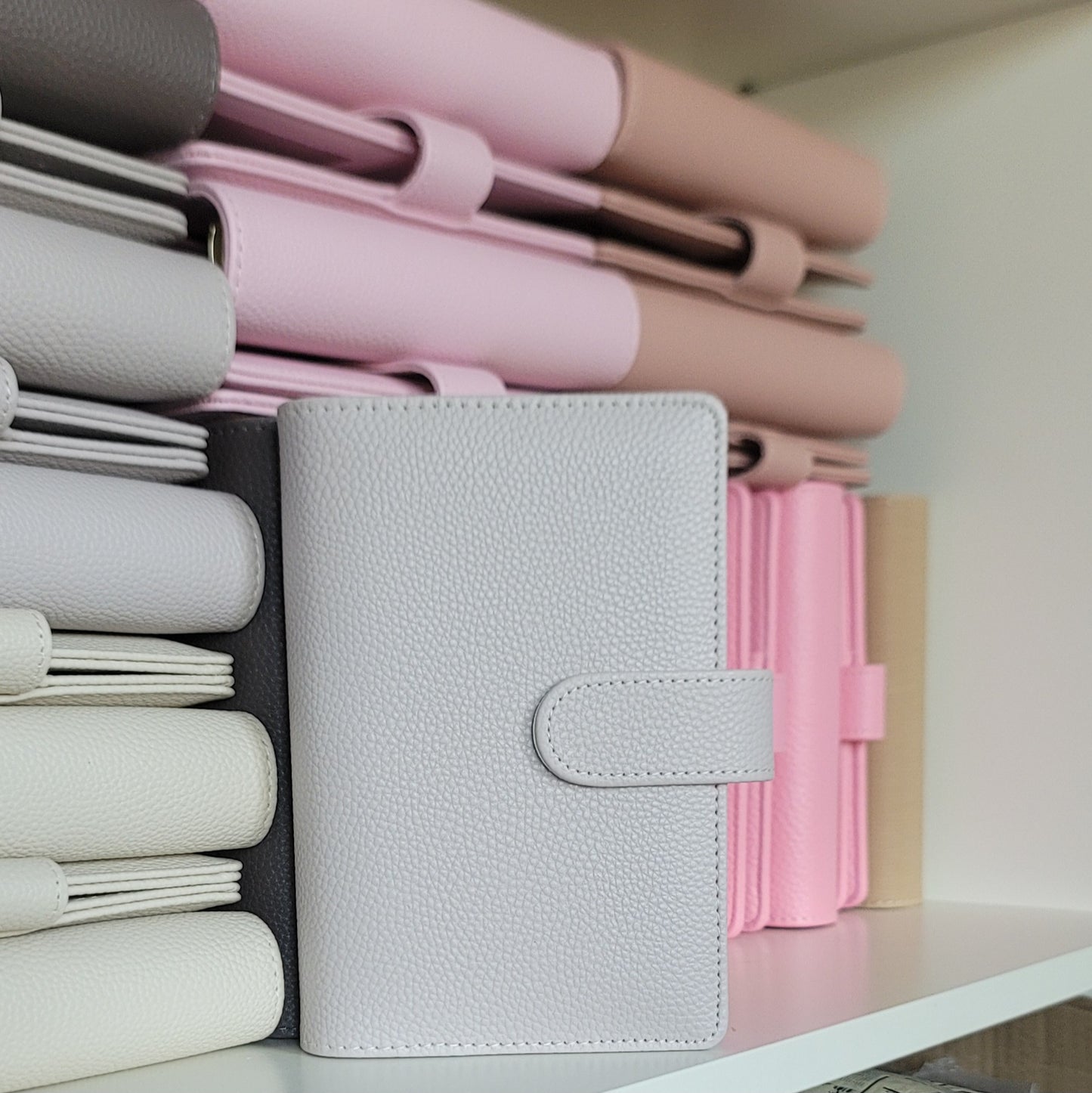 A6 Luxe Pebble Ring Binder