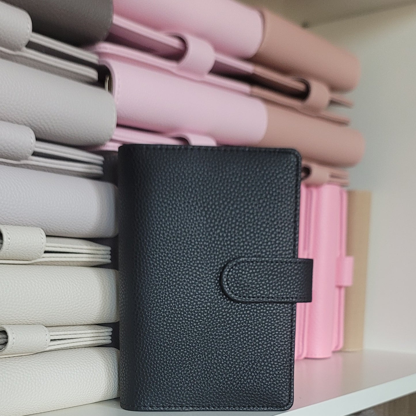 A6 Luxe Pebble Ring Binder