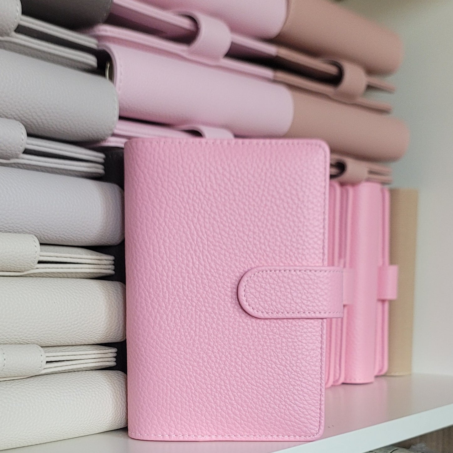 A6 Luxe Pebble Ring Binder