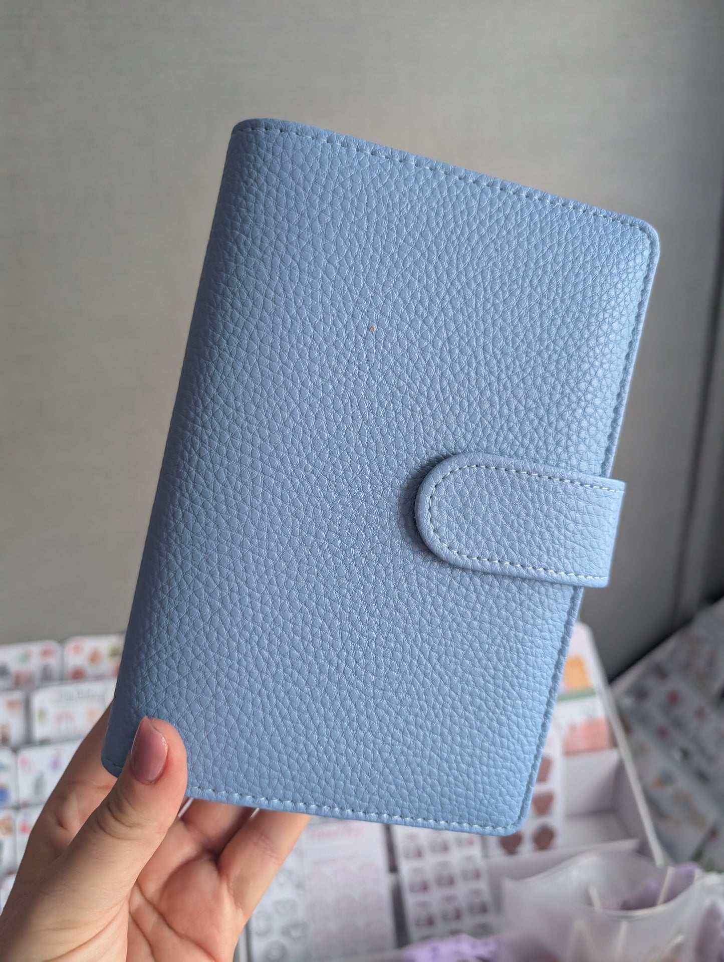 A6 Luxe Pebble Ring Binder