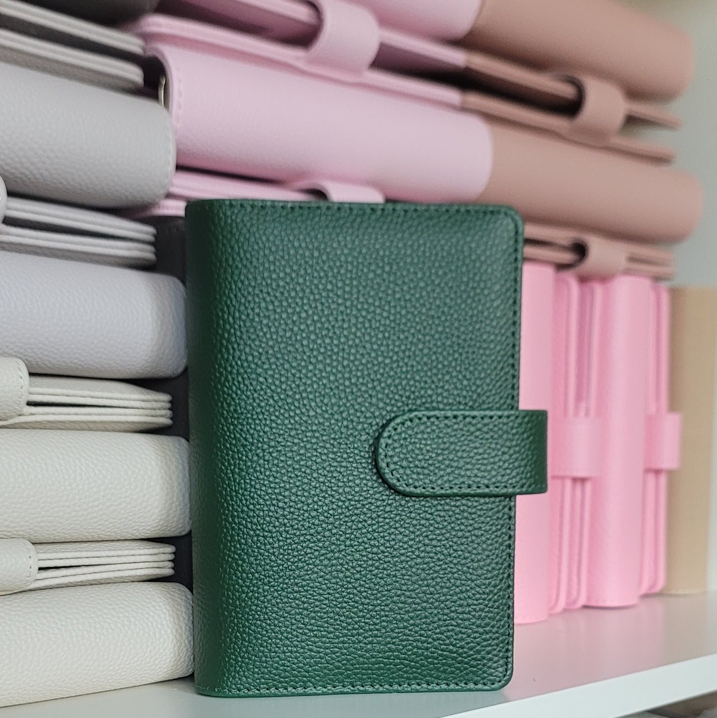 A6 Luxe Pebble Ring Binder