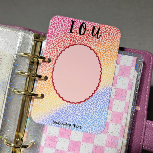 I.O.U Tabs