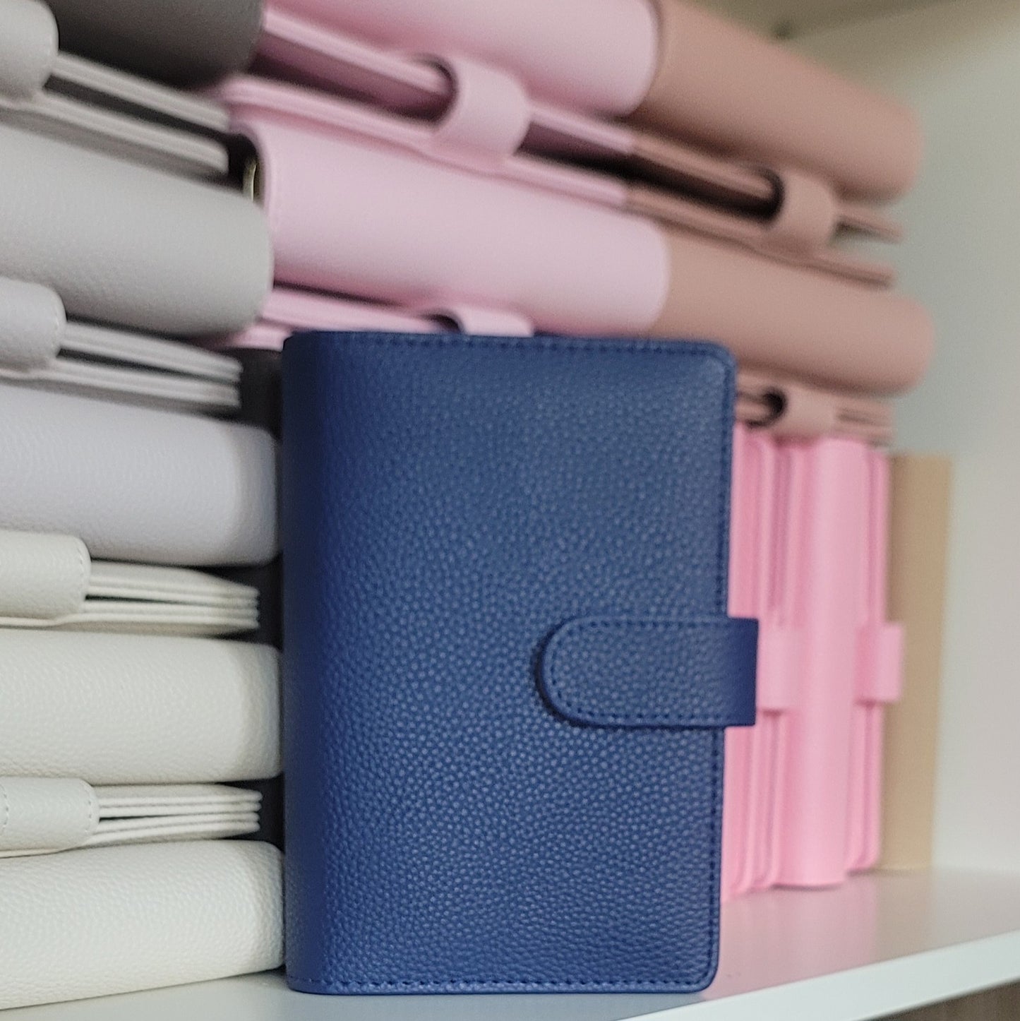 A6 Luxe Pebble Ring Binder