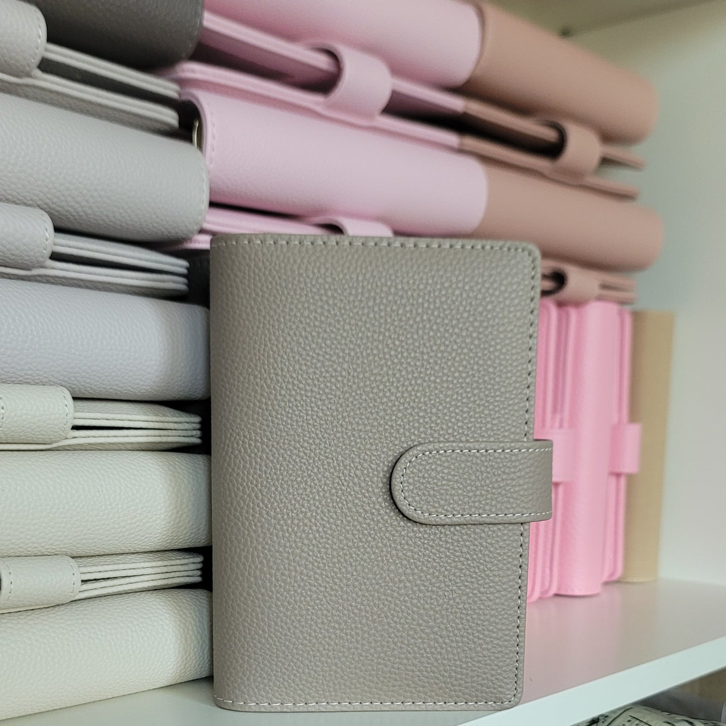 A6 Luxe Pebble Ring Binder