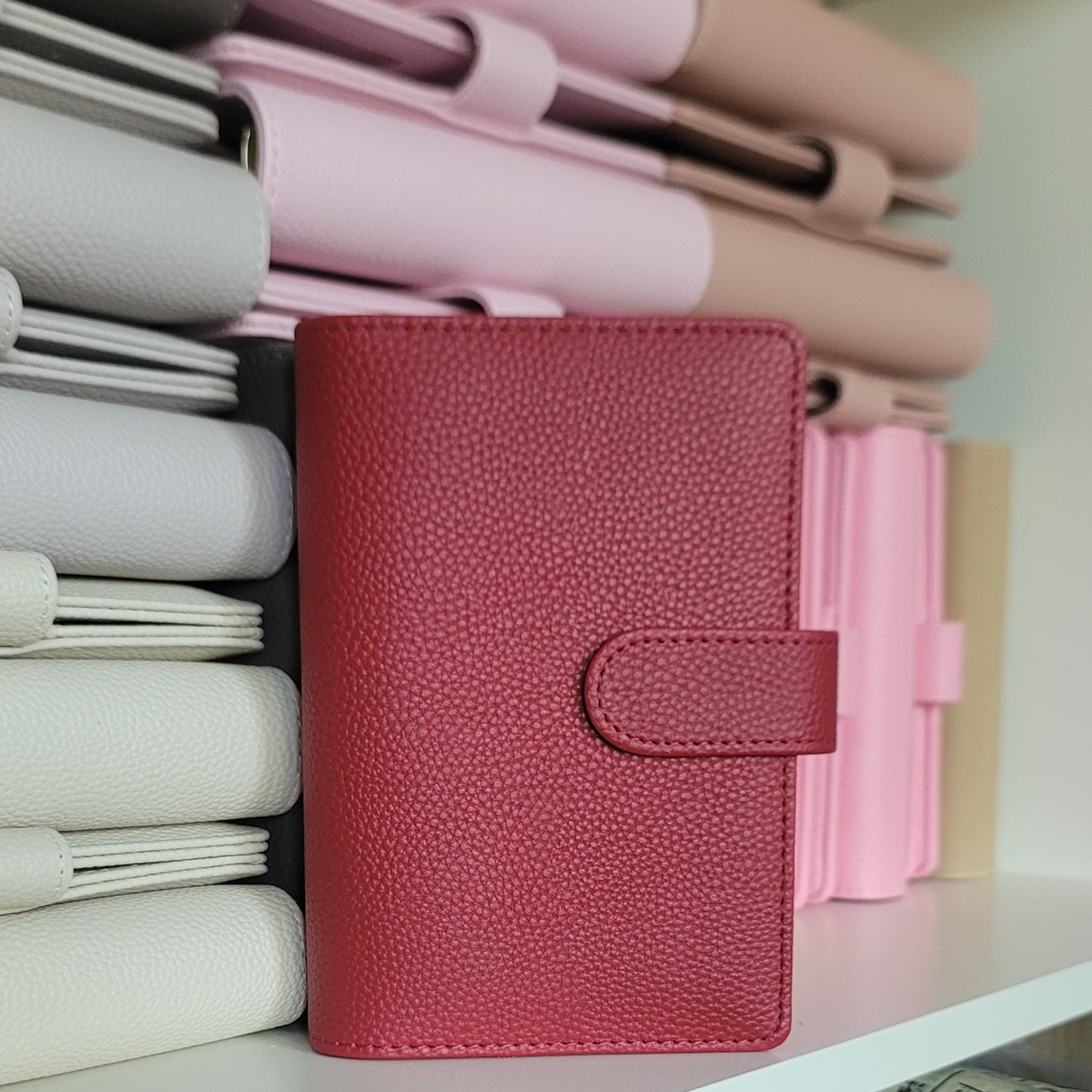 A6 Luxe Pebble Ring Binder