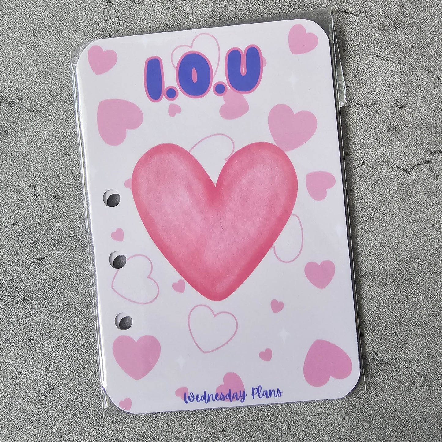I.O.U Tabs