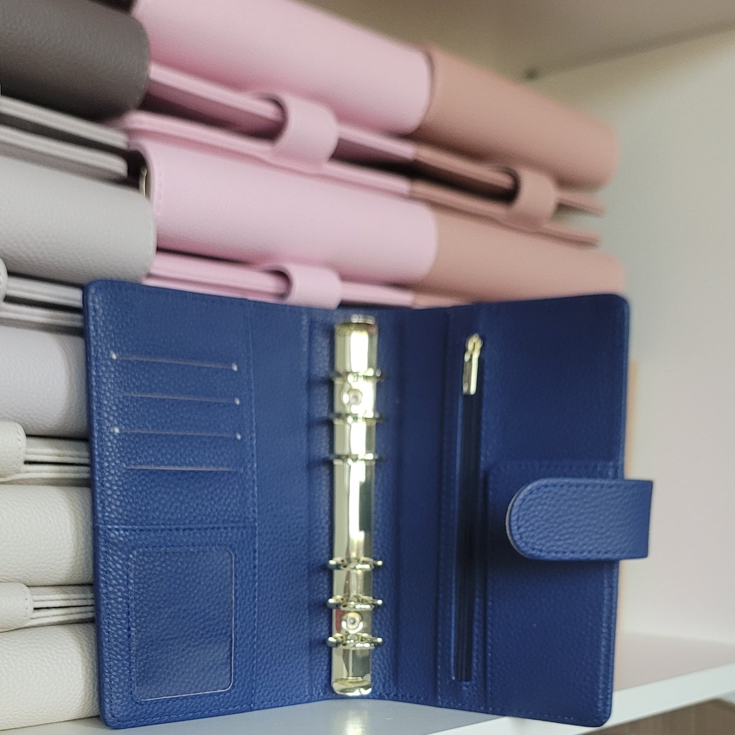A6 Luxe Pebble Ring Binder