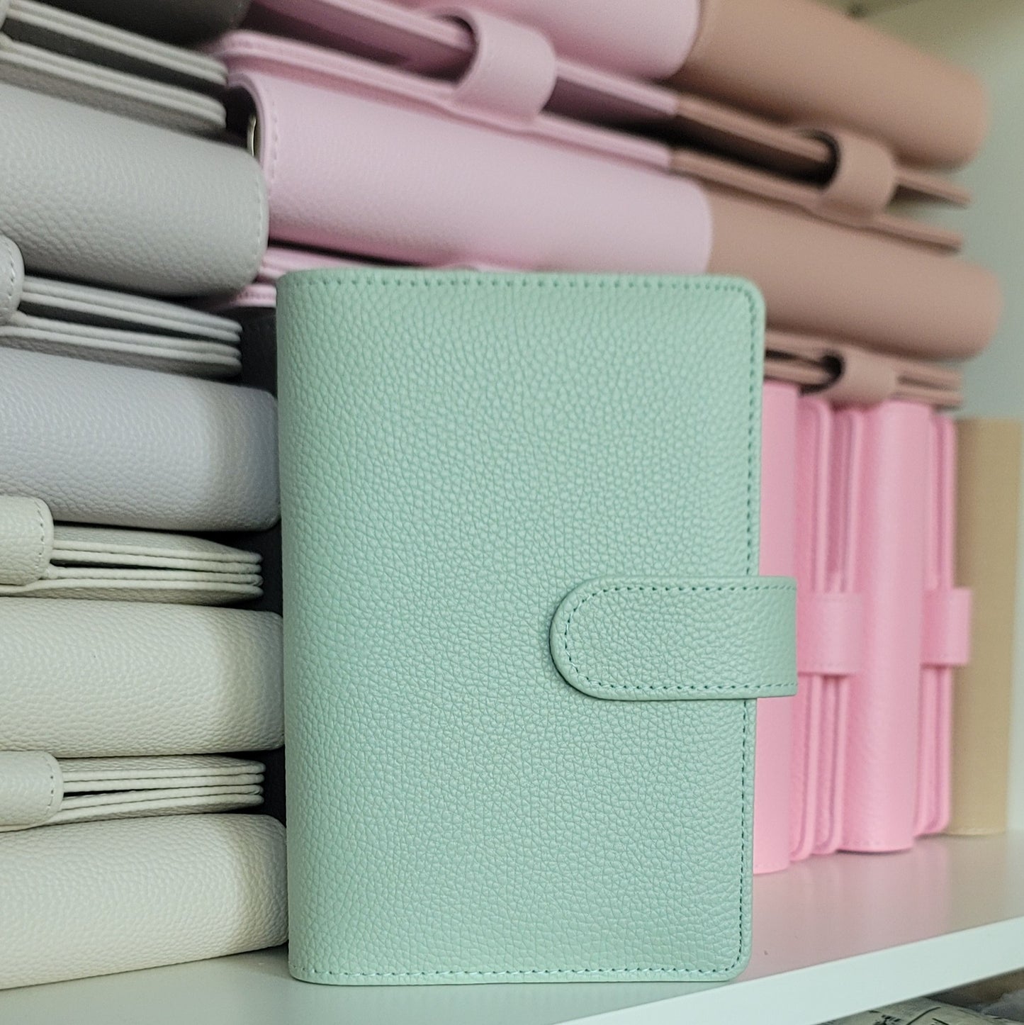 A6 Luxe Pebble Ring Binder