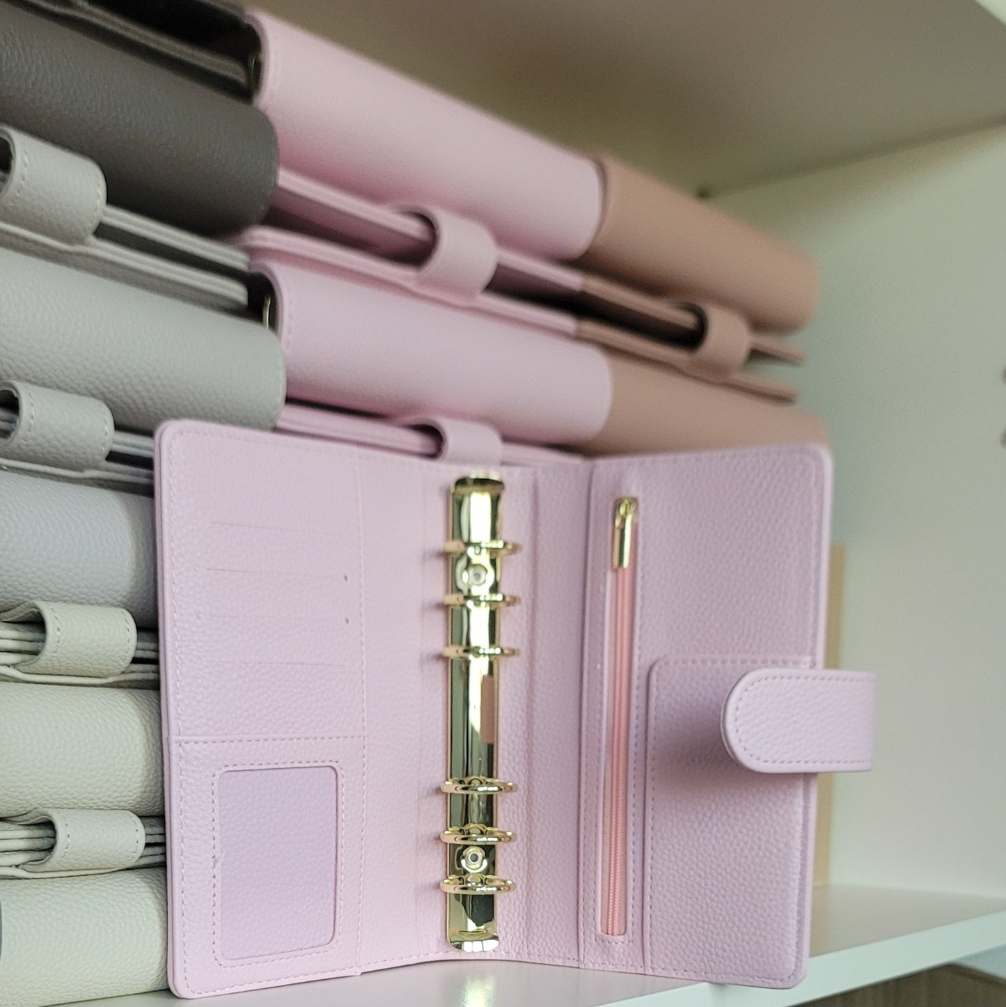 A6 Luxe Pebble Ring Binder