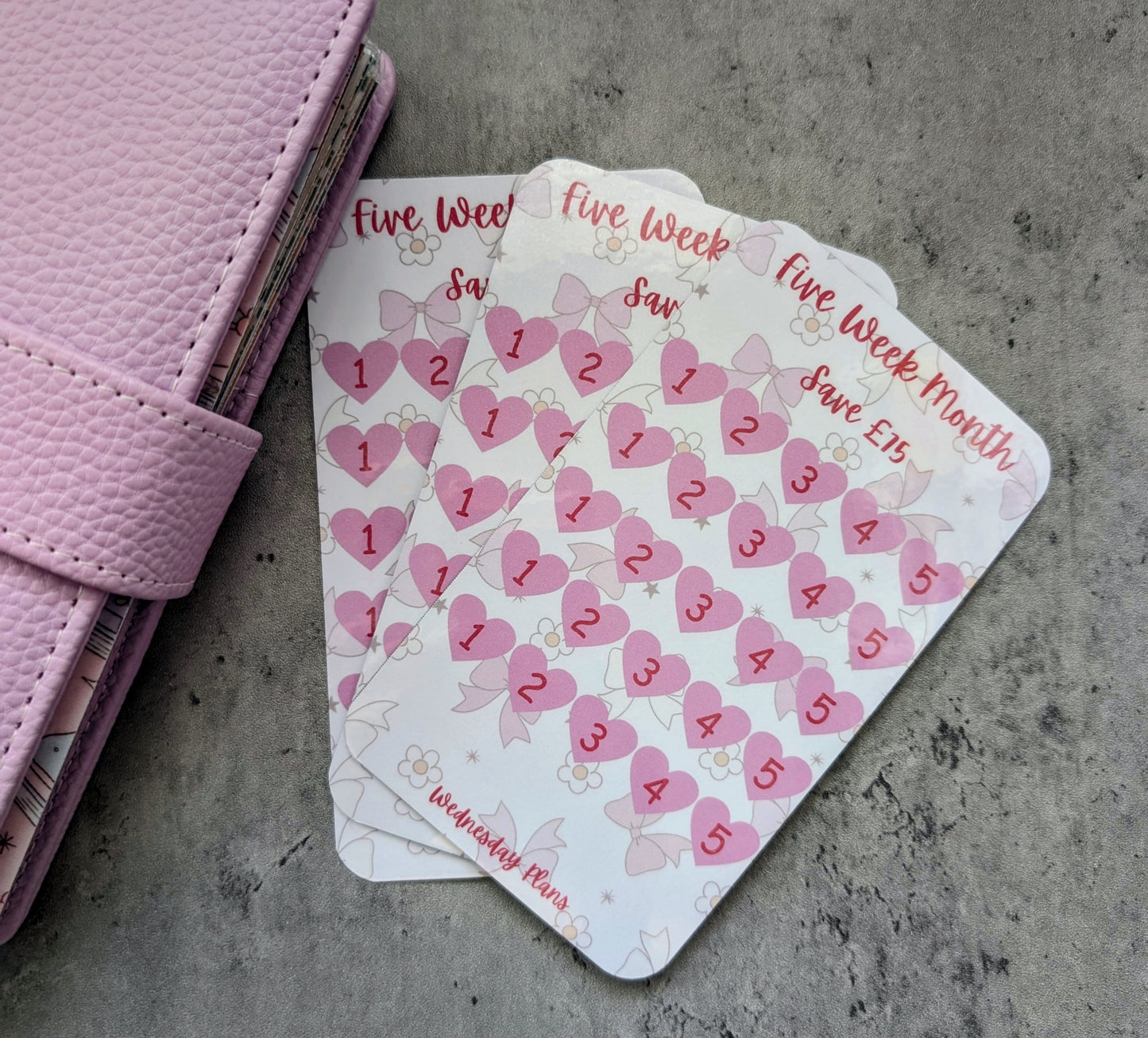 Five Week Month Savings Challenge