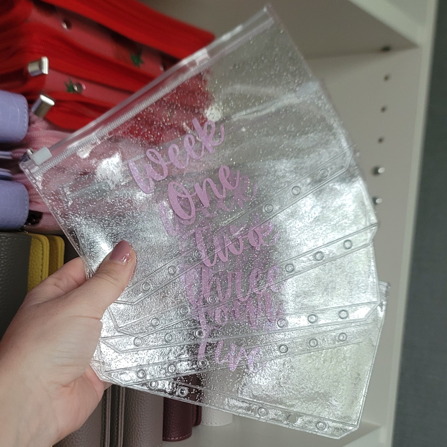 WEEKS 1-5 Sparkle A6 Envelopes