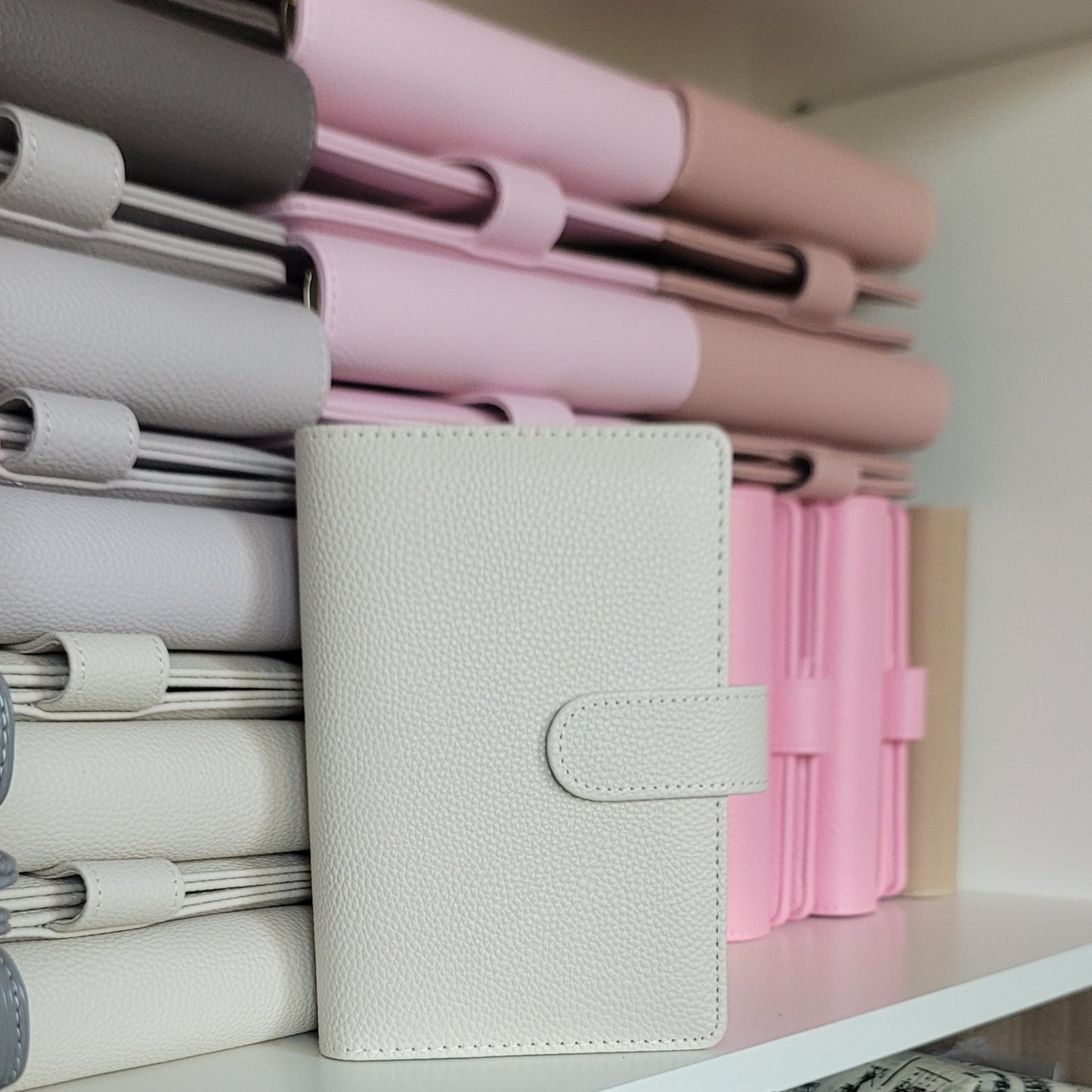 A6 Luxe Pebble Ring Binder