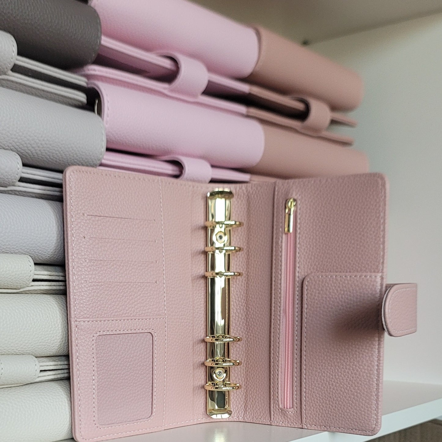 A6 Luxe Pebble Ring Binder