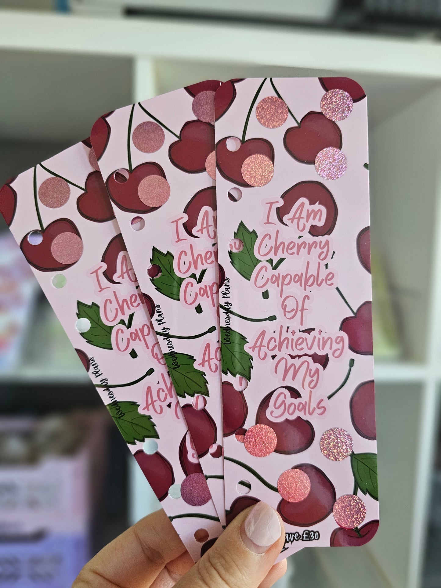 I am cherry capable... Bookmark Scratch off