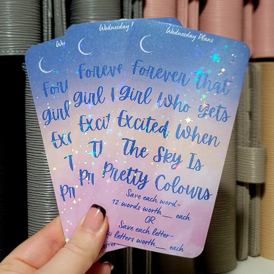 FOREVER THAT GIRL... Sparkle Sky Savings Challenge
