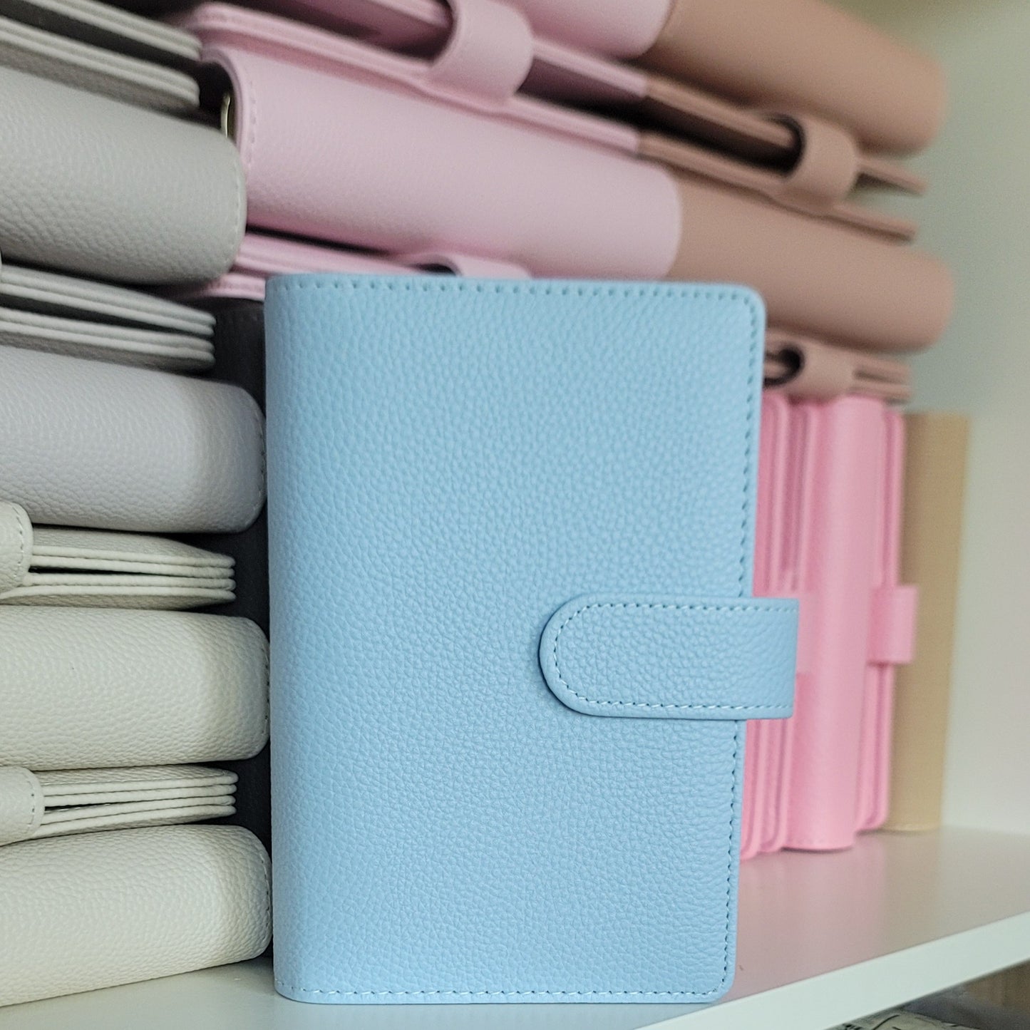 A6 Luxe Pebble Ring Binder