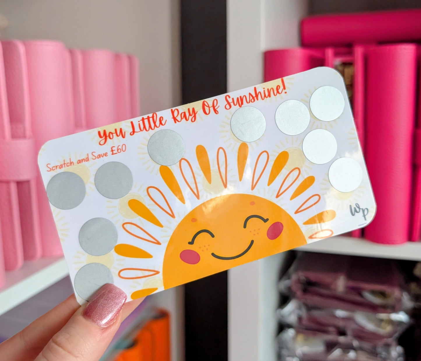 You Little Ray Of Sunshine! Savings Scratch off challenge