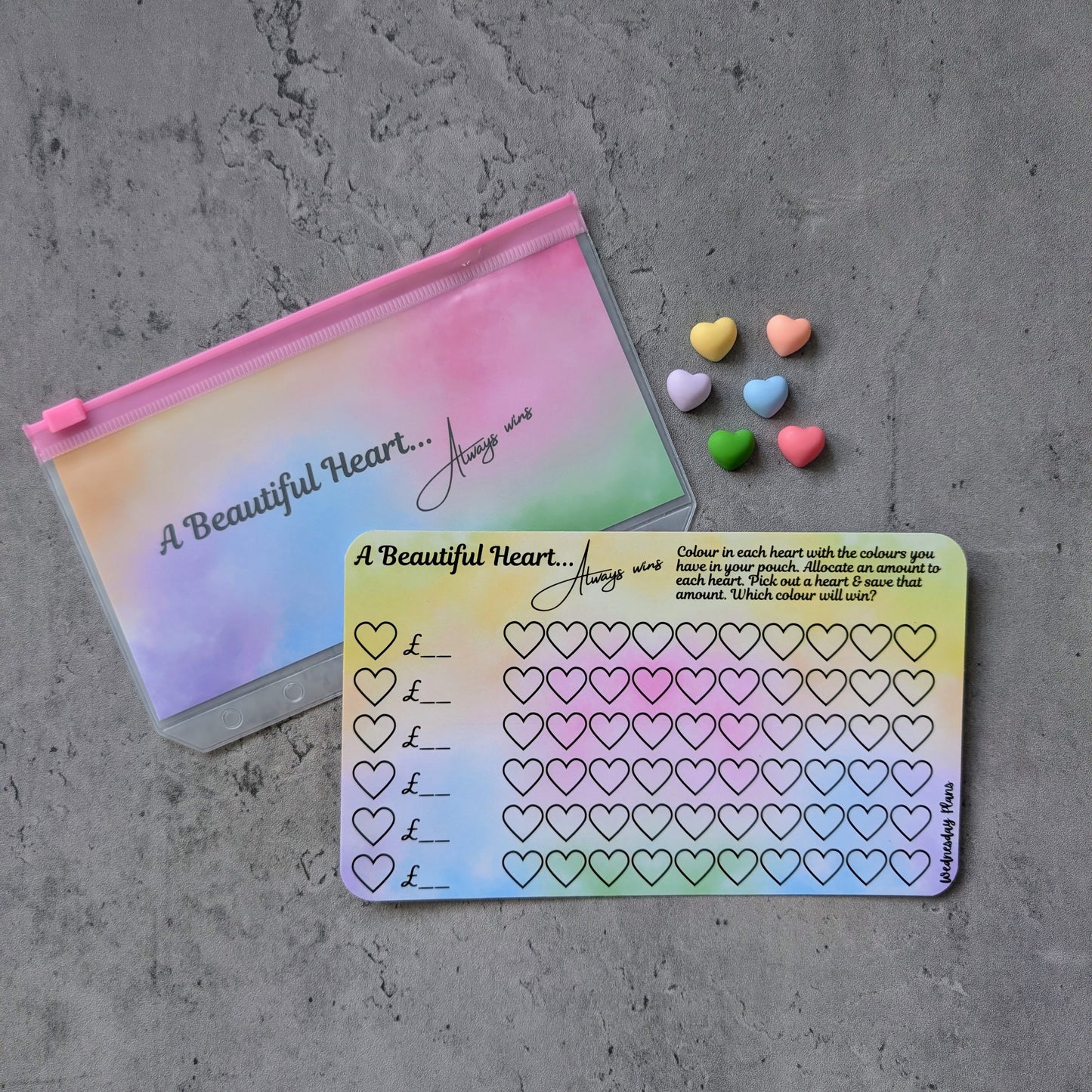 A Beautiful Heart Always Wins - Savings Game