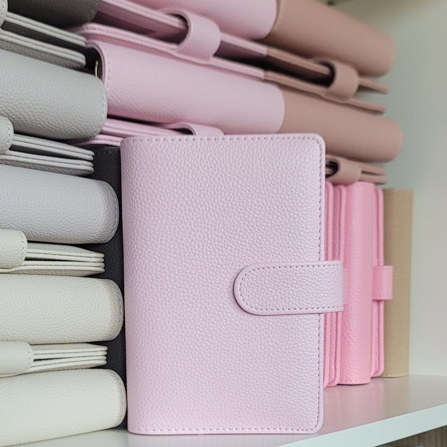 A6 Luxe Pebble Ring Binder