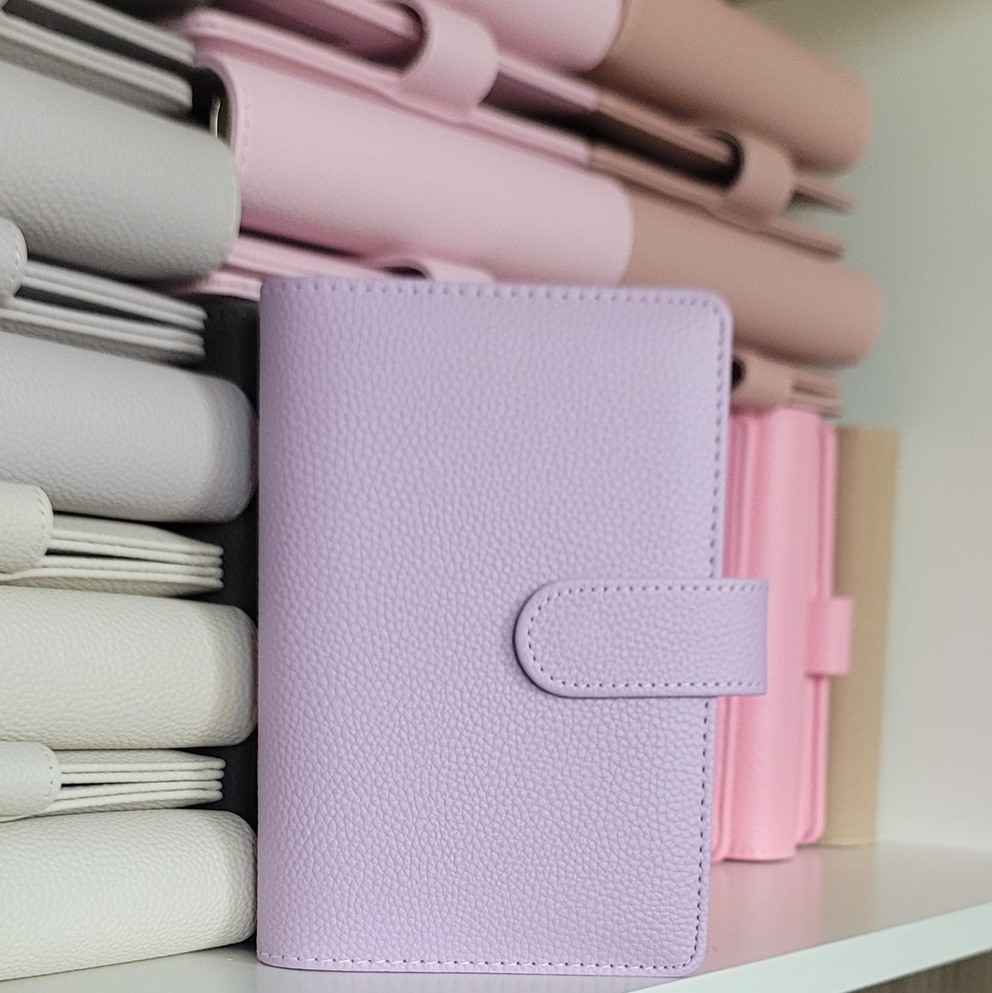 A6 Luxe Pebble Ring Binder