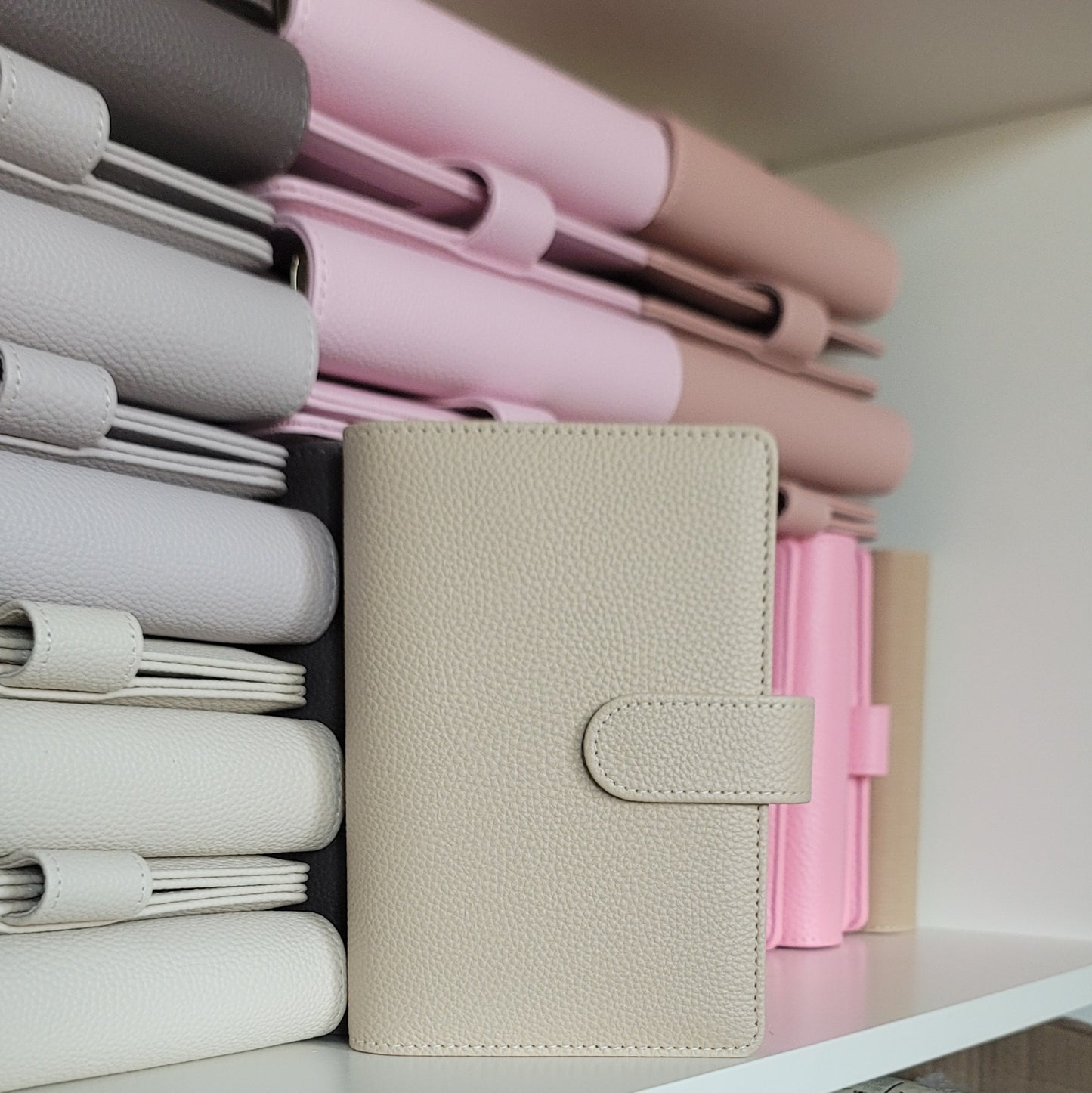 A6 Luxe Pebble Ring Binder