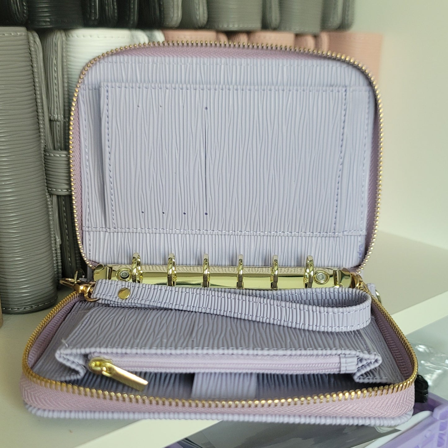 A7 Luxe Zip Cash Wallet
