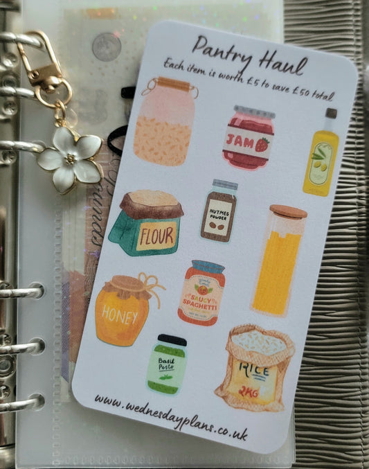 Pantry Haul Savings Challenge