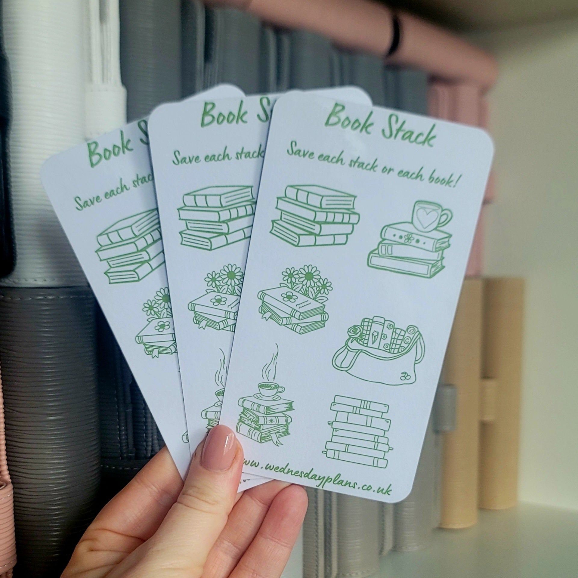 Book Stack Savings Challenge – Wednesday Plans