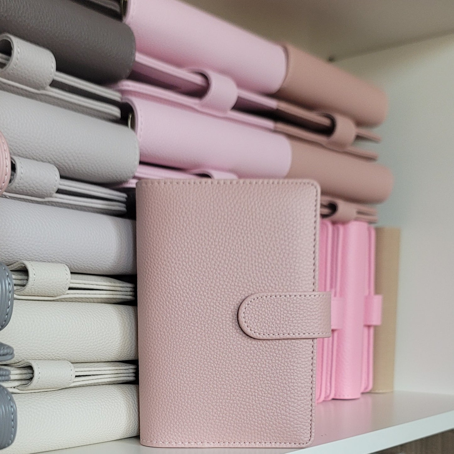 A6 Luxe Pebble Ring Binder