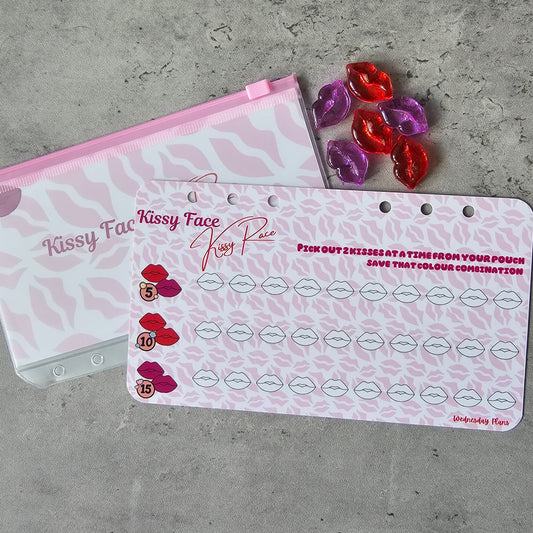 Kissy Face Kissy Race Savings Game