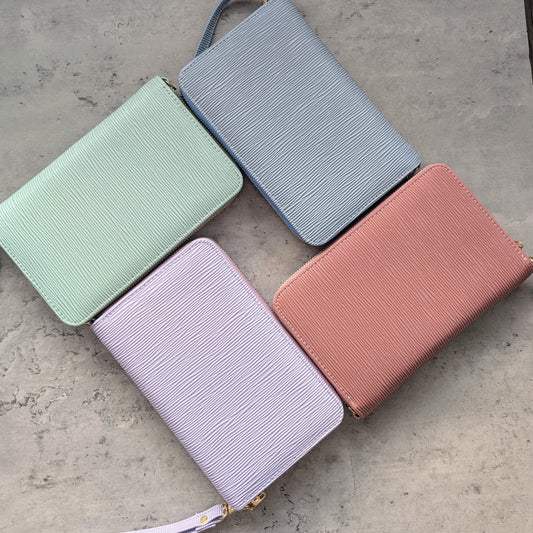 A6 Luxe Zip Cash Wallet