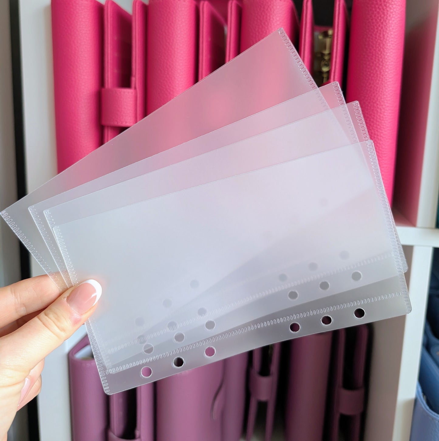 A6 Frosted Zipless Envelopes