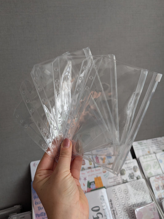 ZIP Clear Gloss Envelopes - A7, A6 & A5