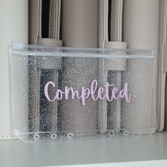 COMPLETED Sparkle A6 Zip Envelope
