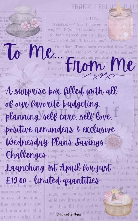 To Me, From Me xoxo