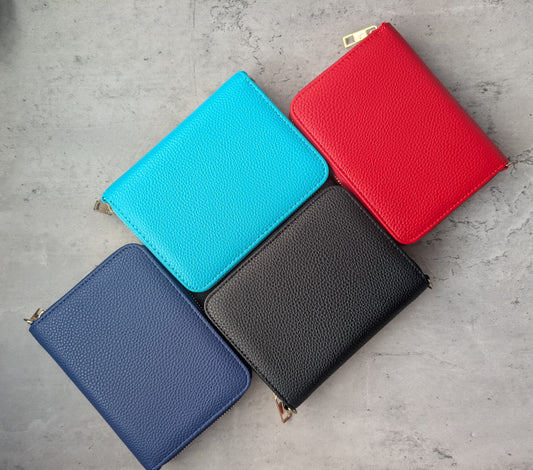 A7 Pebble Zippy Wallet