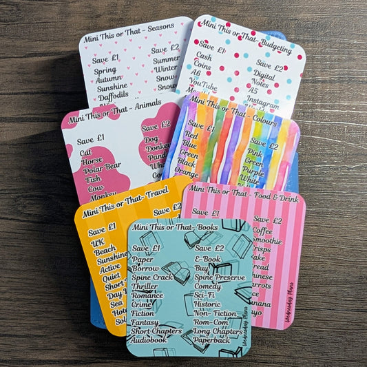 Mini This or That Savings Challenge Collection