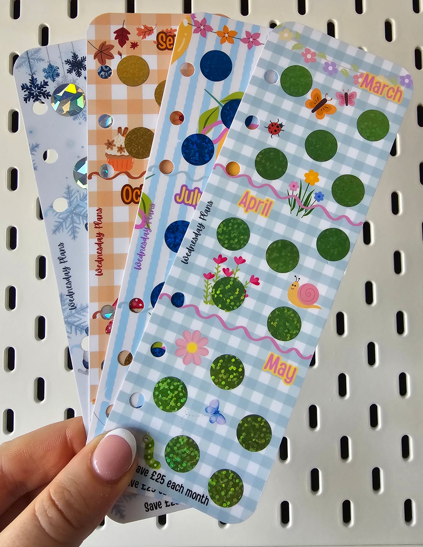 Annual Seasons Bookmark Set