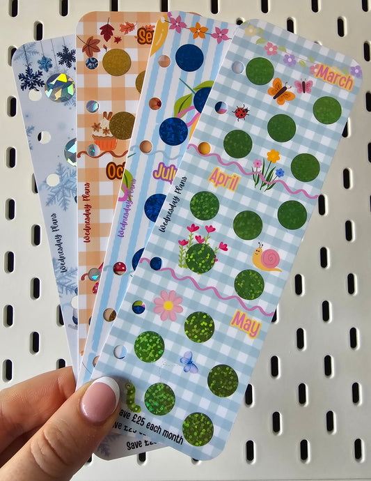 Annual Seasons Bookmark Set