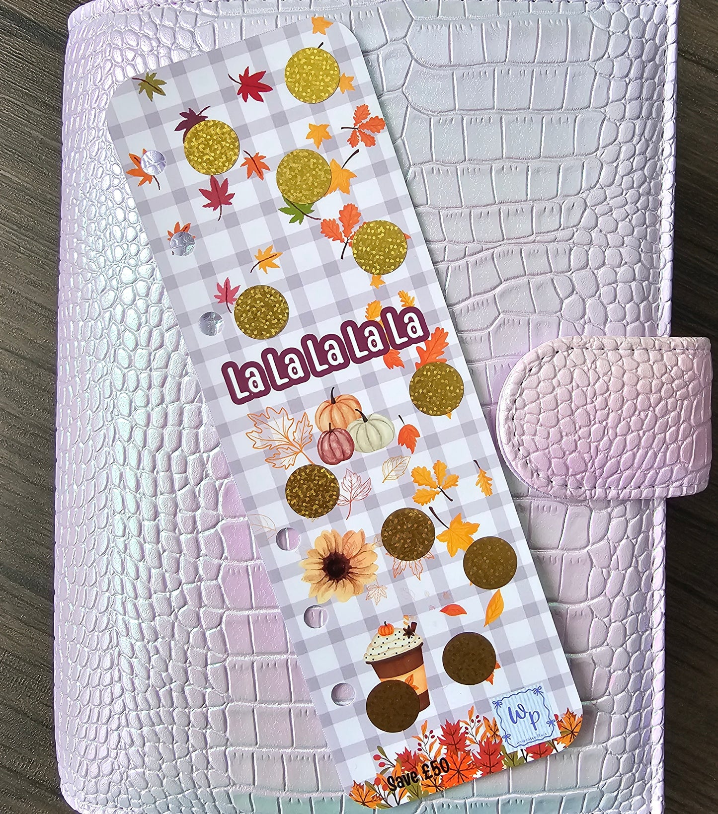 La La La La La Bookmark Scratch off