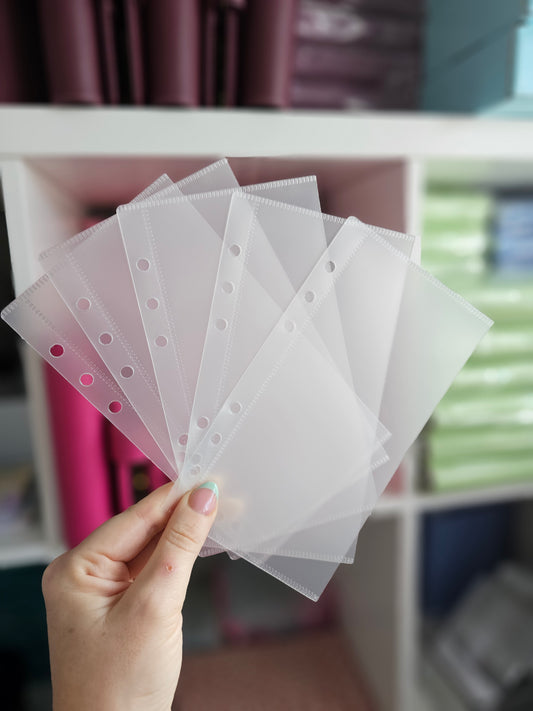 A6 Frosted Zipless Envelopes