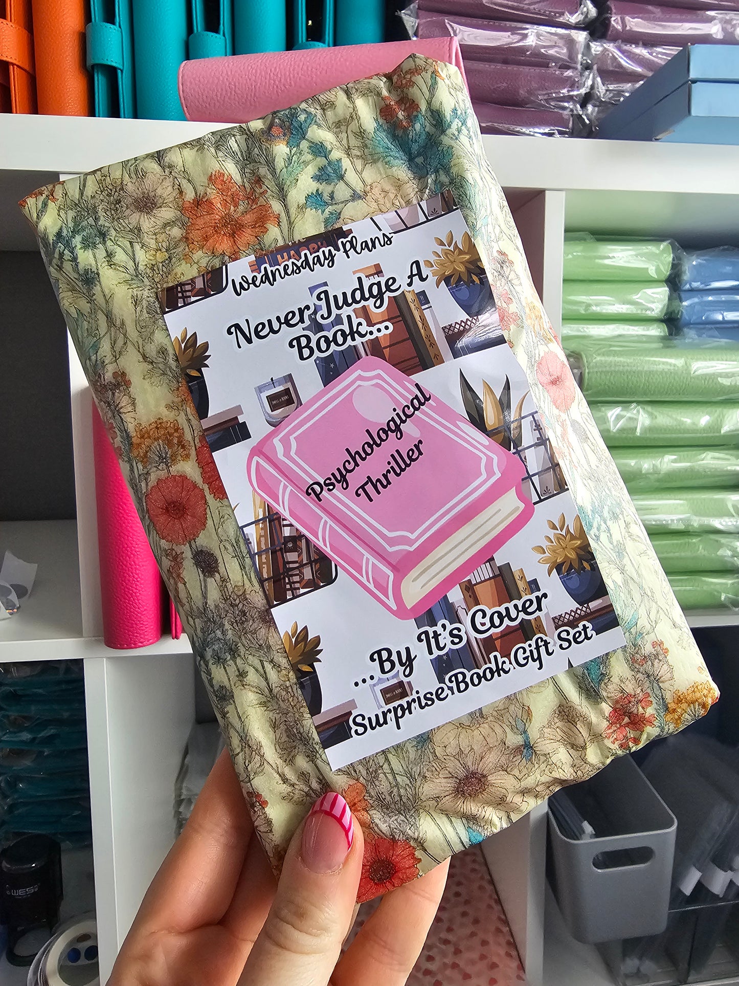 Never Judge A Book... Surprise book gift set