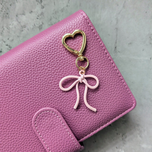 Pink Bow Charm