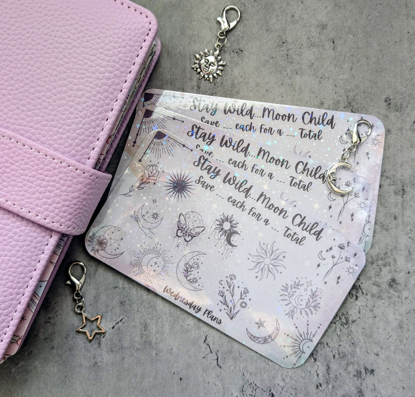 Stay Wild... Moon Child Savings Tracker