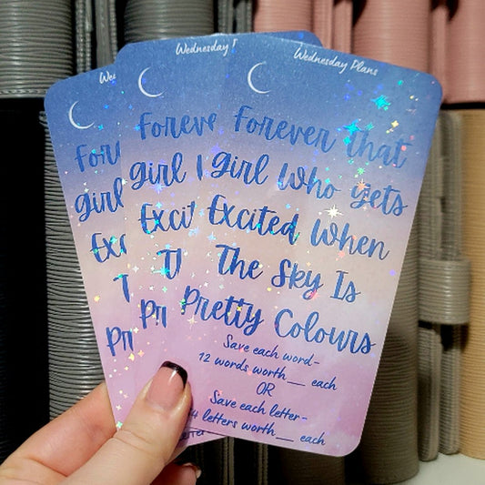 FOREVER THAT GIRL... Sparkle Sky Savings Challenge