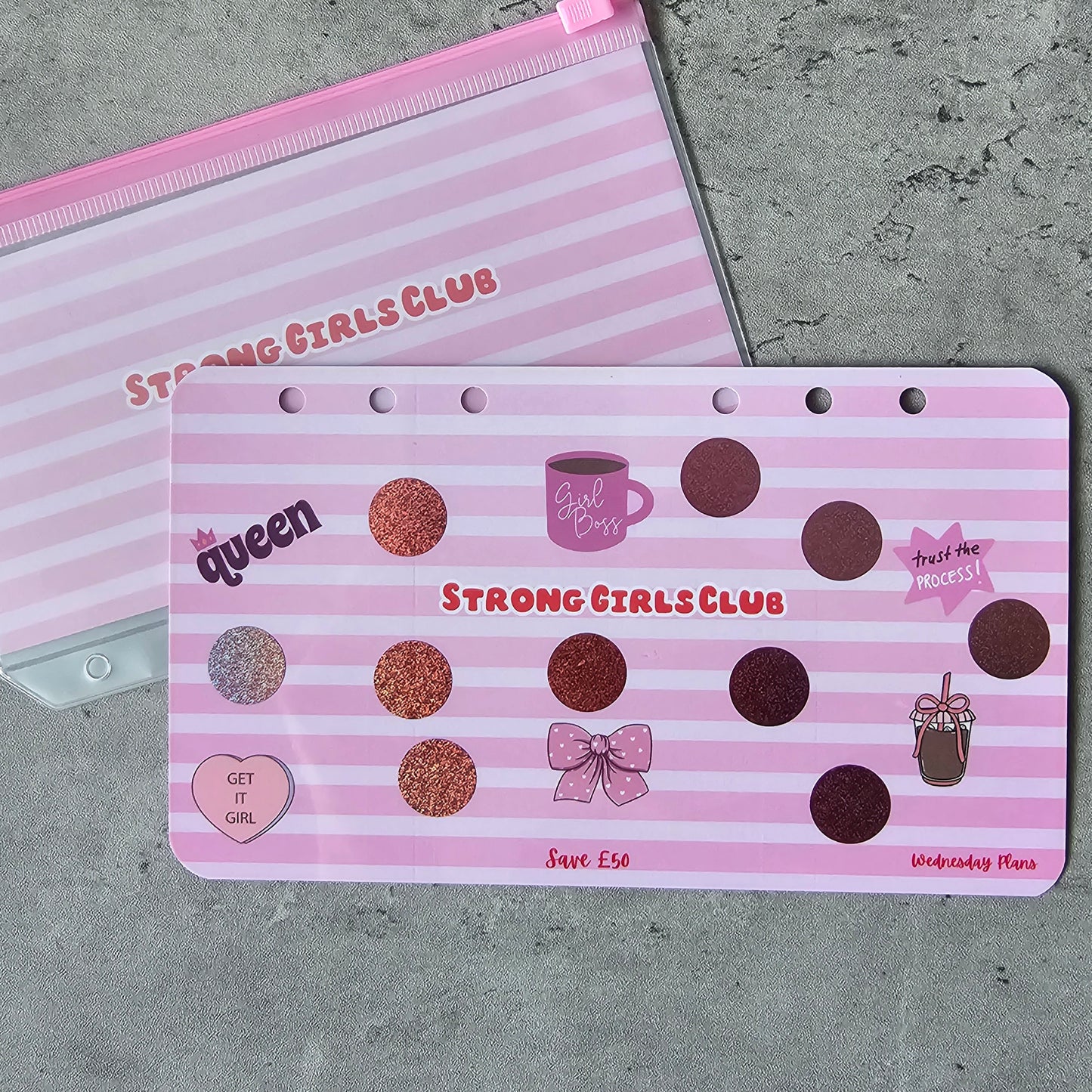 Strong Girls Club Scratch & Save